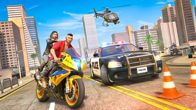 Theft Bike Drift Racing