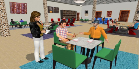 Virtual Waitress Simulator: Hotel Manager