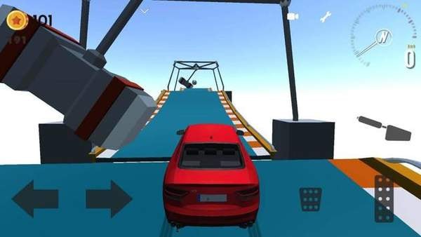 高空汽车坡道跑酷 2021最新版 高空汽车坡道跑酷 2021最新版