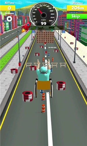 疯狂轮椅特技3D 最新版