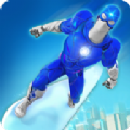 Flying Ice Hero Robot