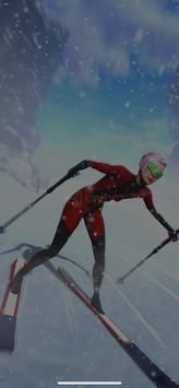 高山滑雪者 高山滑雪者