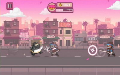 狼吞虎咽的忍者