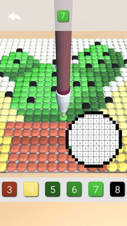 儿童涂鸦填色游戏