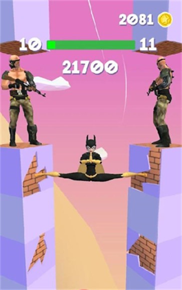 Hero Stretching: Jumping Adventure
