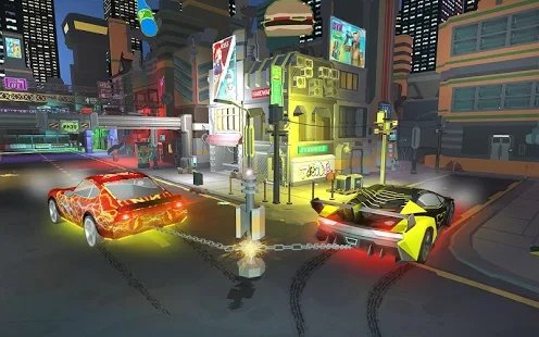 Neon Car Pull