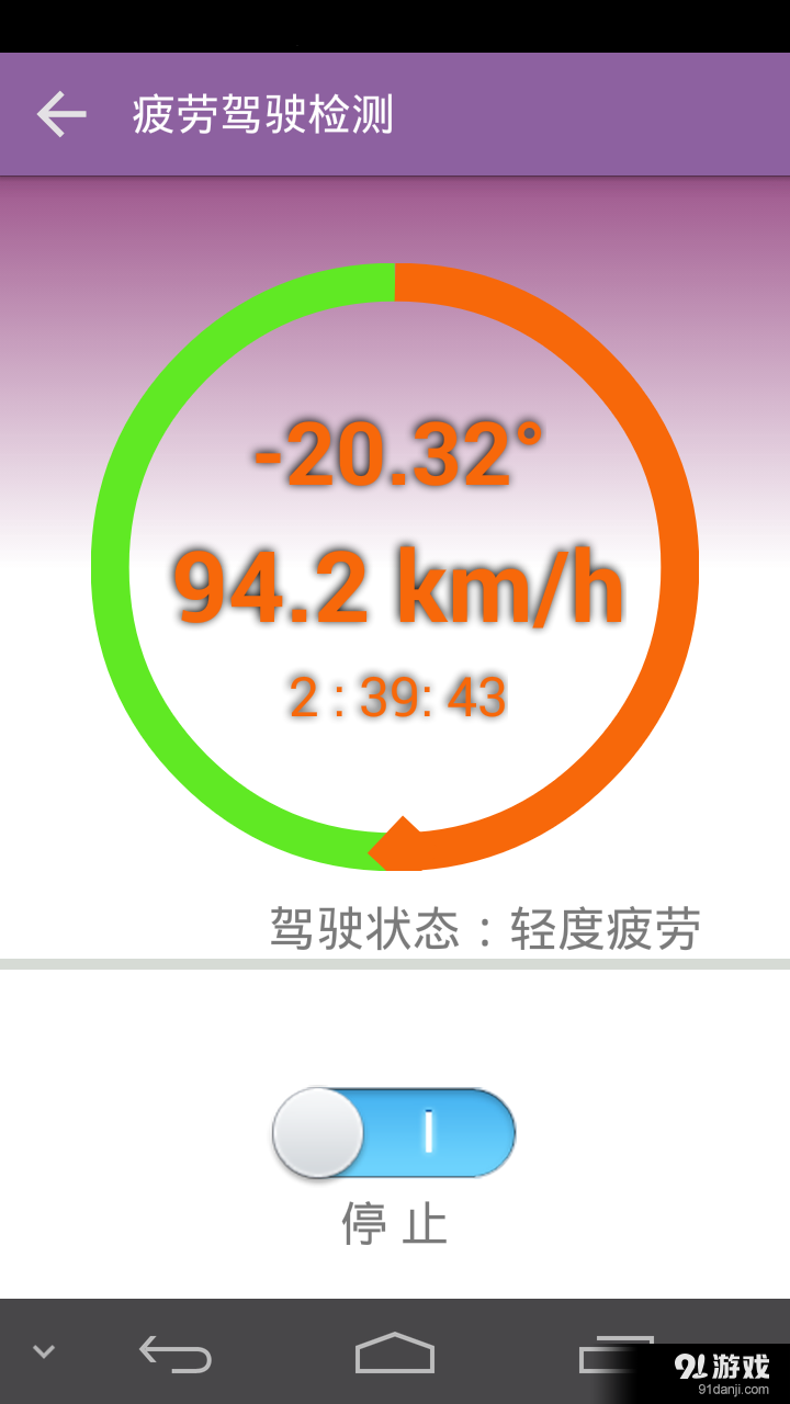疲劳驾驶检测