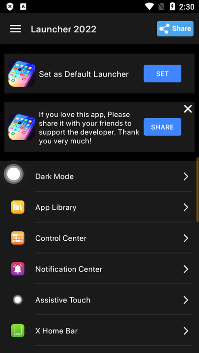 苹果桌面启动器launcher 2023高级版