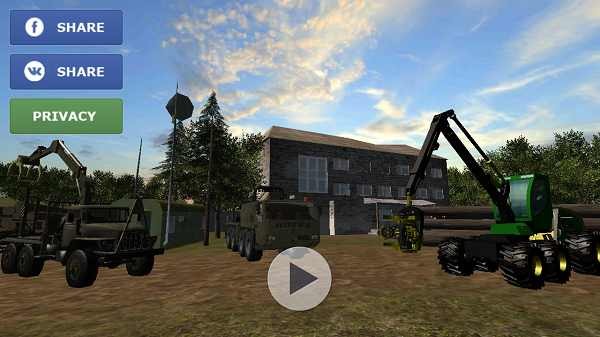 锯木车司机模拟器3D游戏(Sawmill Simulator)