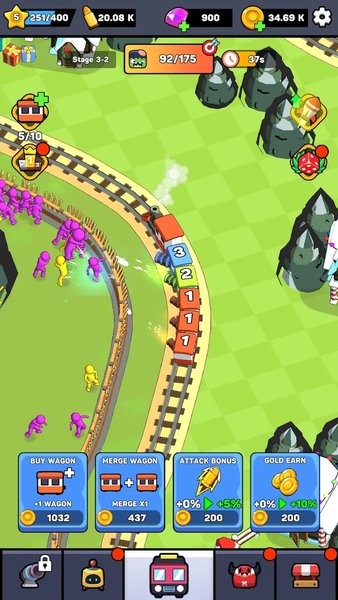 Train Tycoon: Idle Defense