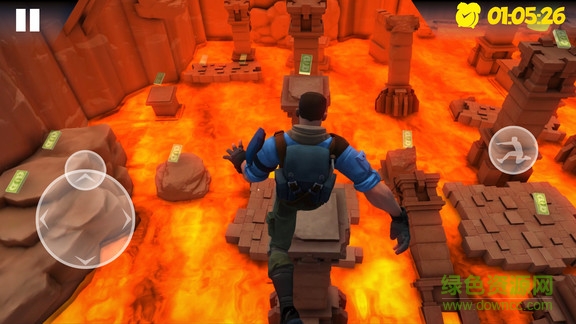 Hot Lava Floor