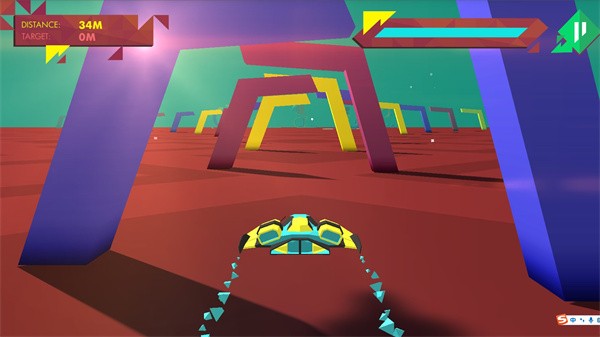 几何飞行游戏(Geometry Race)