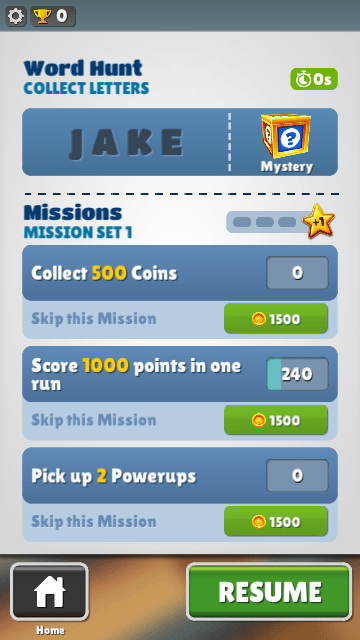 SUBWAYSURF哥本哈根版