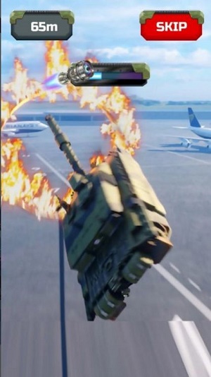 Ramp Tank Jumping