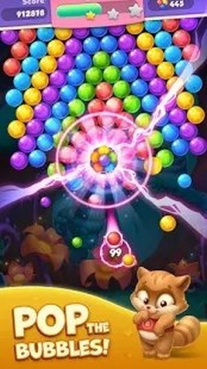 泡泡爆炸射击游戏