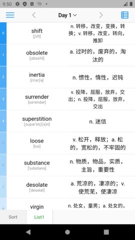 List背单词 List背单词