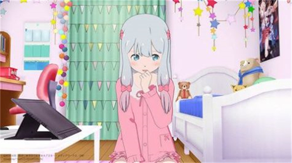 紗霧水着