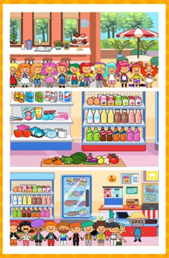 卡通世界找数字5