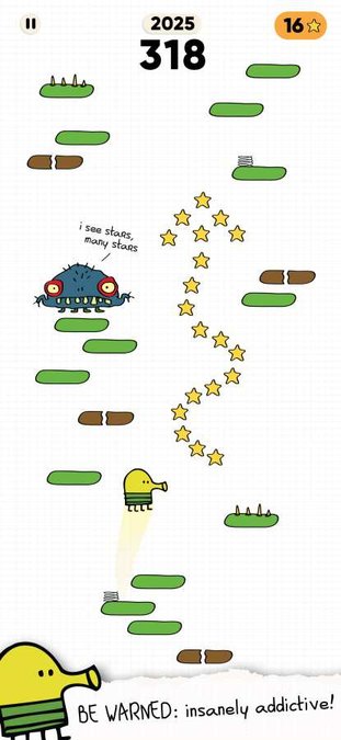 Doodle Jump 2(涂鸦跳跃2) Doodle Jump 2(涂鸦跳跃2)