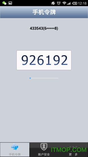 苹果聊聊手机令牌