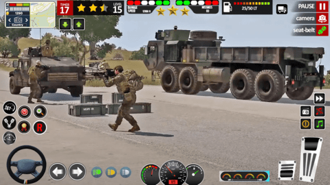 陆军卡车游戏模拟器3D(Army Truck Game Simulator 3D)