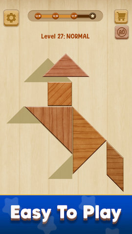 Perfect jigsaw : wood puzzle