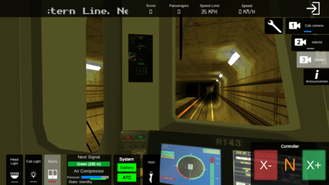 AG地铁列车模拟器2(AG Subway Train Simulator 2)