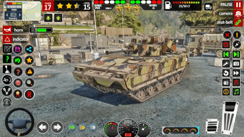 陆军卡车游戏模拟器3D(Army Truck Game Simulator 3D)