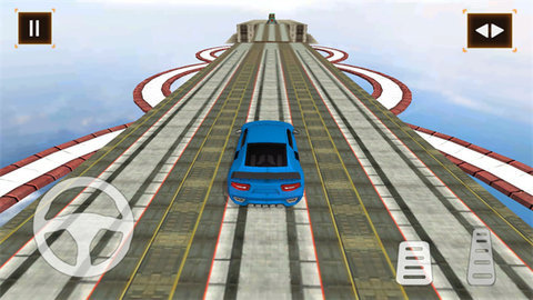 不可能的轨道3D(Impossible Stunt Racing Car Free)