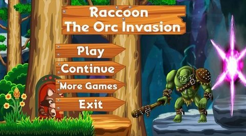 Raccoon The Orc Invasion