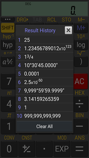 realcalc科学计算器