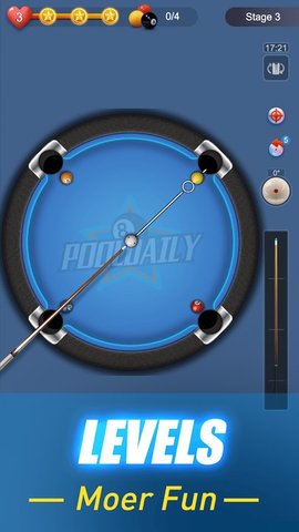 每日台球8球斯诺克(PoolDaily - 8 Ball Snooker)