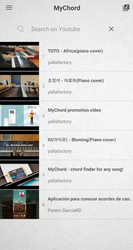 MyChord音乐和弦查找器
