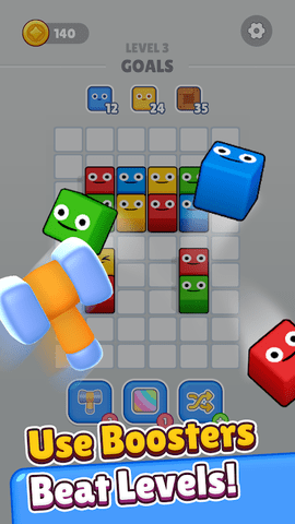 推砖物体组合(Push Tiles)