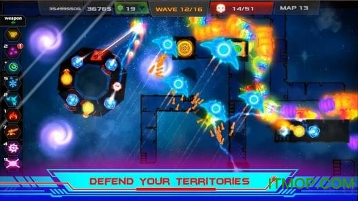 Galaxy Glow Defense
