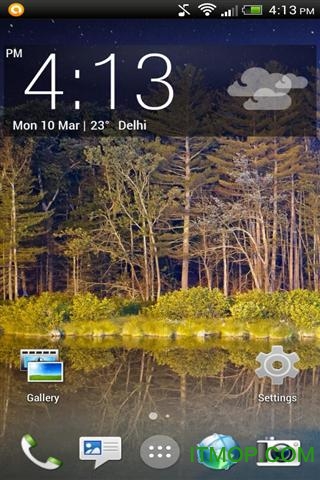 htc天气时钟最新版(HTC One UCCW Clock)
