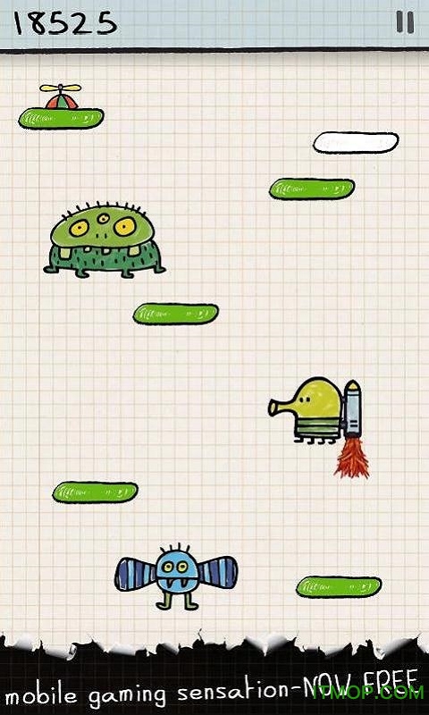 涂鸦跳跃万圣节版无限金币(Doodle Jump)