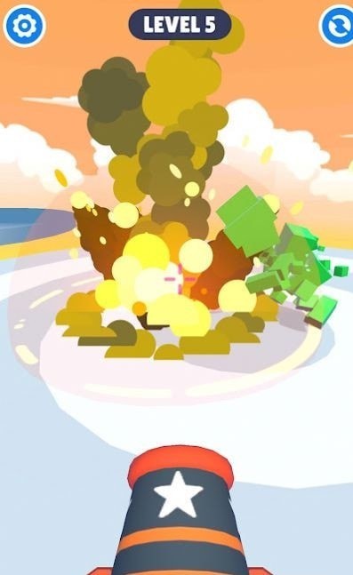Funny Cannon Zombie 3D