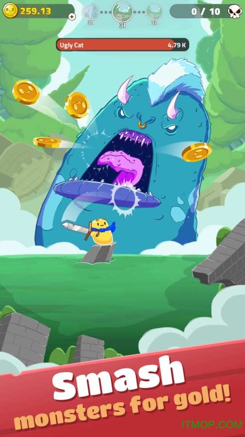 绝望英雄点击攻击无限钻石金币版(Hopeless Heroes)