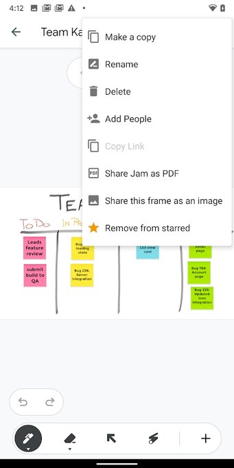 google jamboard(智能白板)