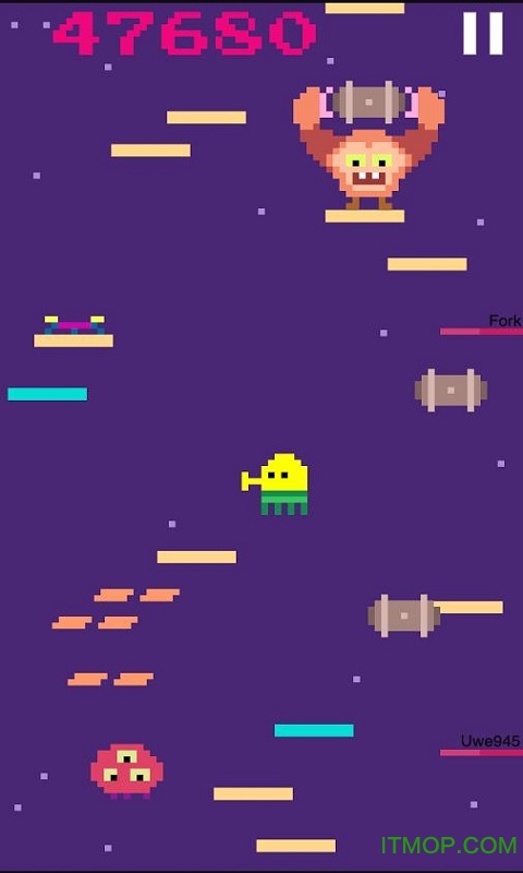 涂鸦跳跃万圣节版无限金币(Doodle Jump)