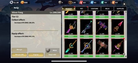 放置武器大师游戏iOS版 放置武器大师游戏iOS版