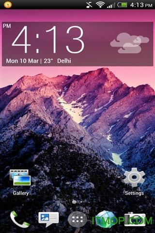 htc天气时钟最新版(HTC One UCCW Clock)