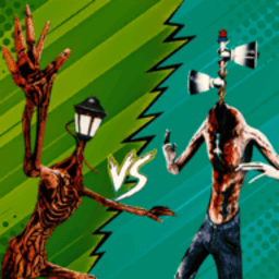 Light Head vs Siren Head Game-Haunted House Escape