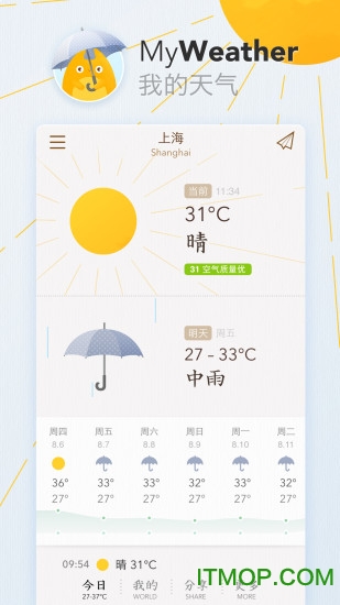 我的天气 我的天气