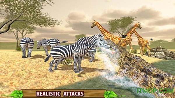 愤怒的鳄鱼模拟器