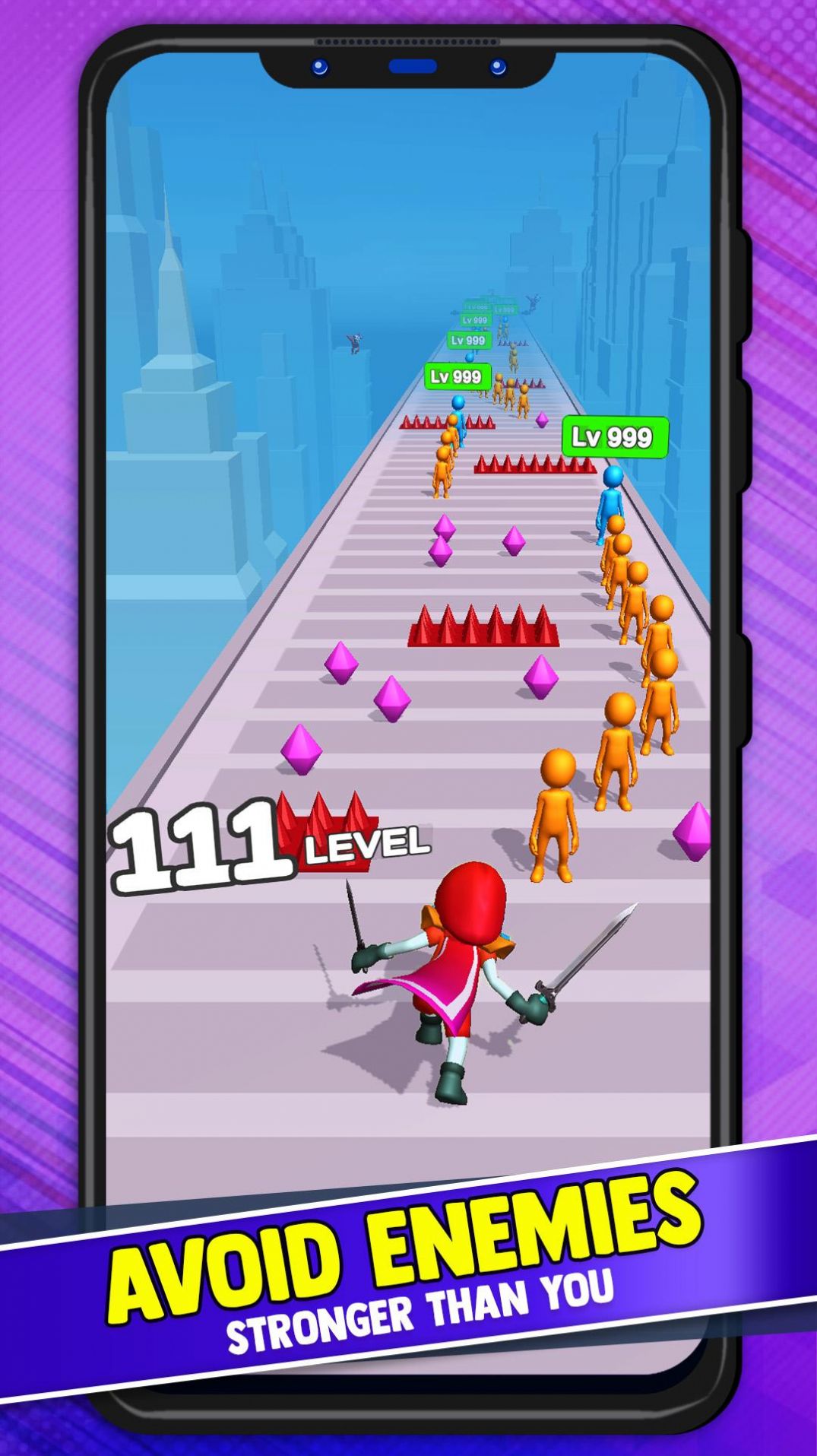 Hit Levelling Rush! Alone Run