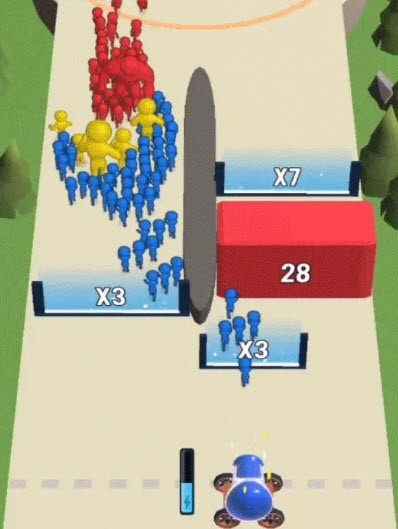 Balls vs Crowd