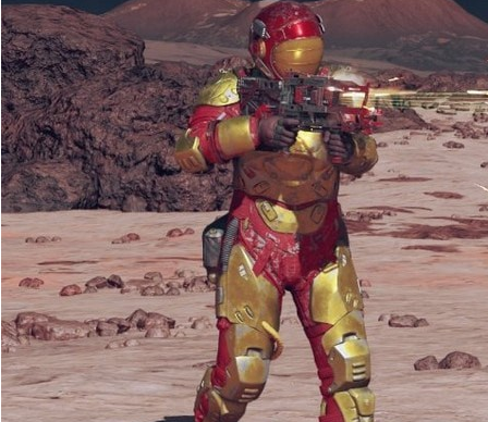 星空突击兵套装钢铁侠配色MOD 星空突击兵套装钢铁侠配色MOD