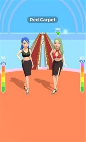 时尚模特猫步 时尚模特猫步